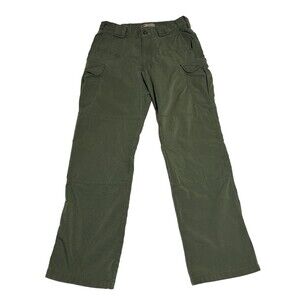511 Tactical  Women's Pants Green Icon Cargo Ripstop Utility Work Sport  30 x 30